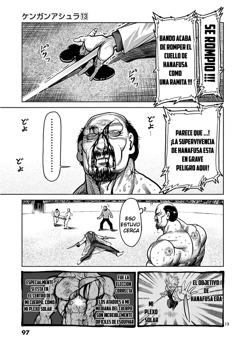 Kengan Asura capítulo 104 página 14