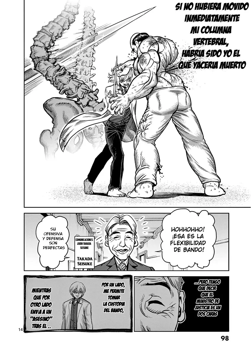 Kengan Asura capítulo 104 página 15