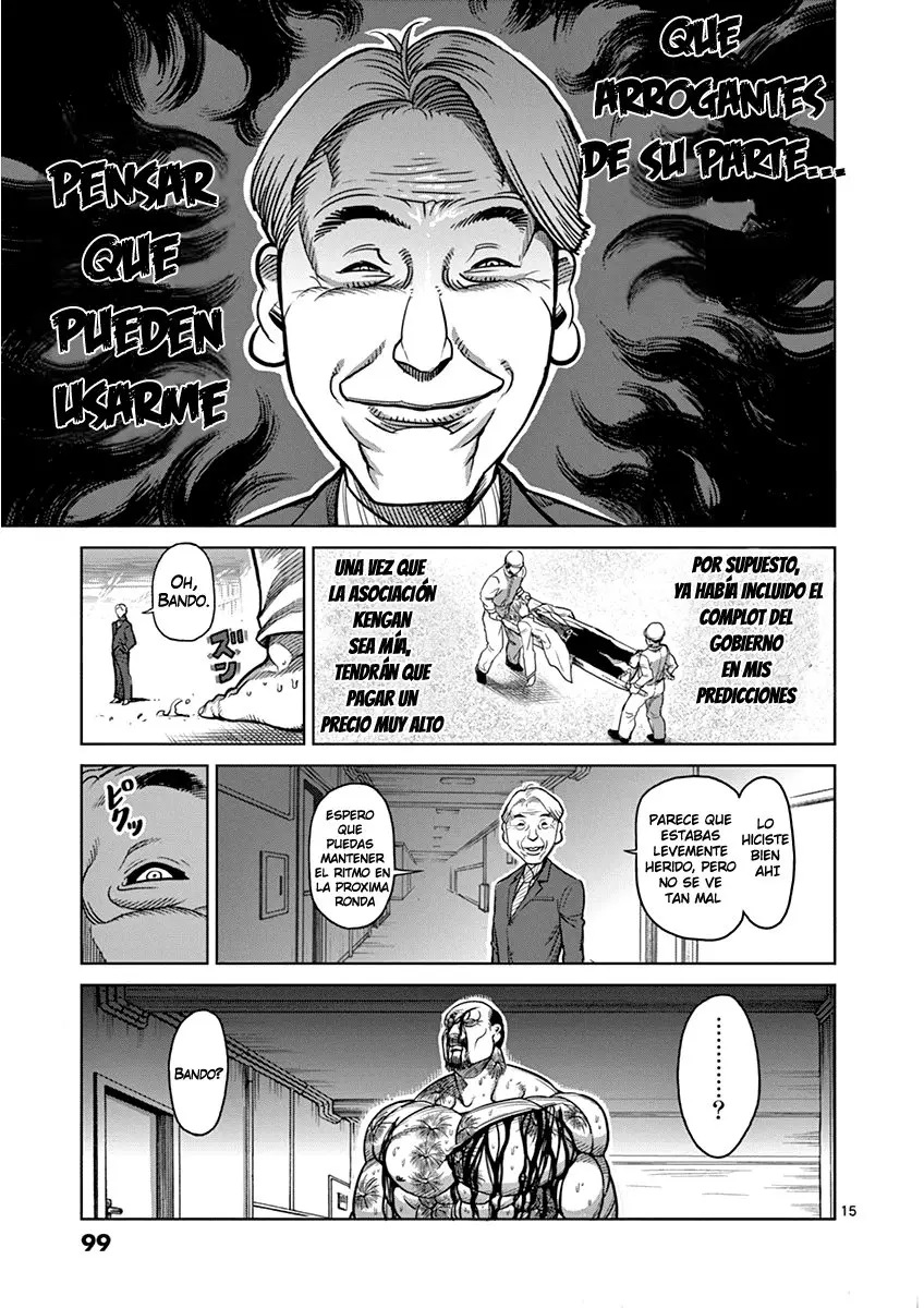 Kengan Asura capítulo 104 página 16
