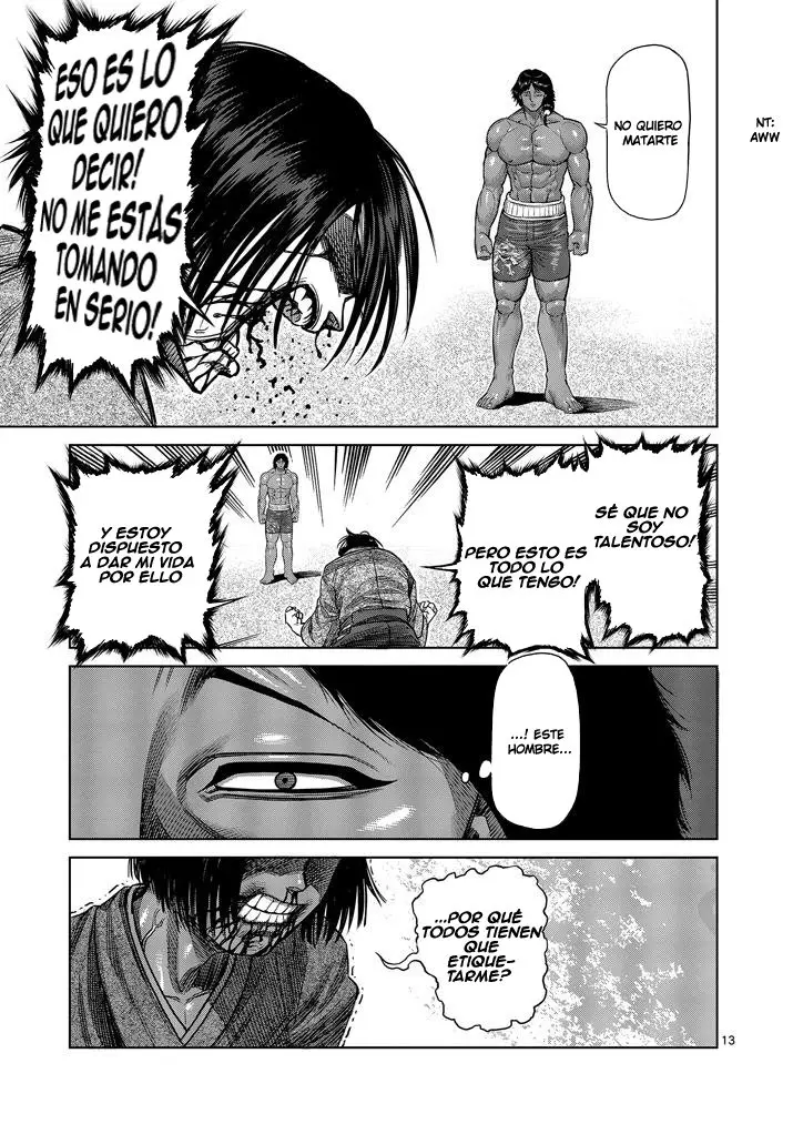 Kengan Asura capítulo 108 página 14