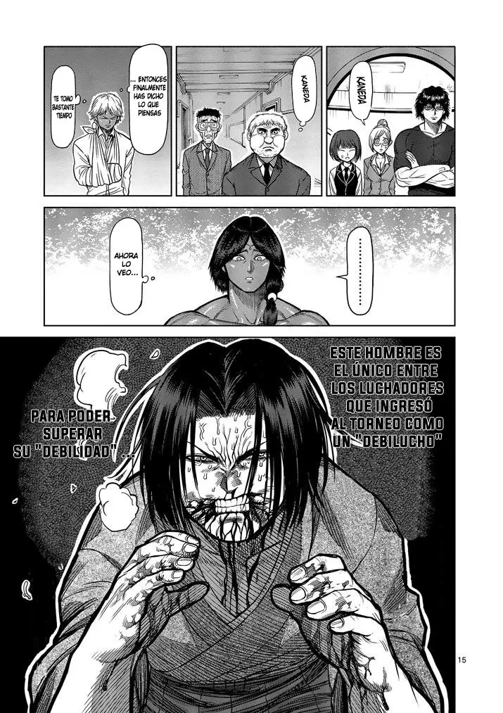 Kengan Asura capítulo 108 página 16