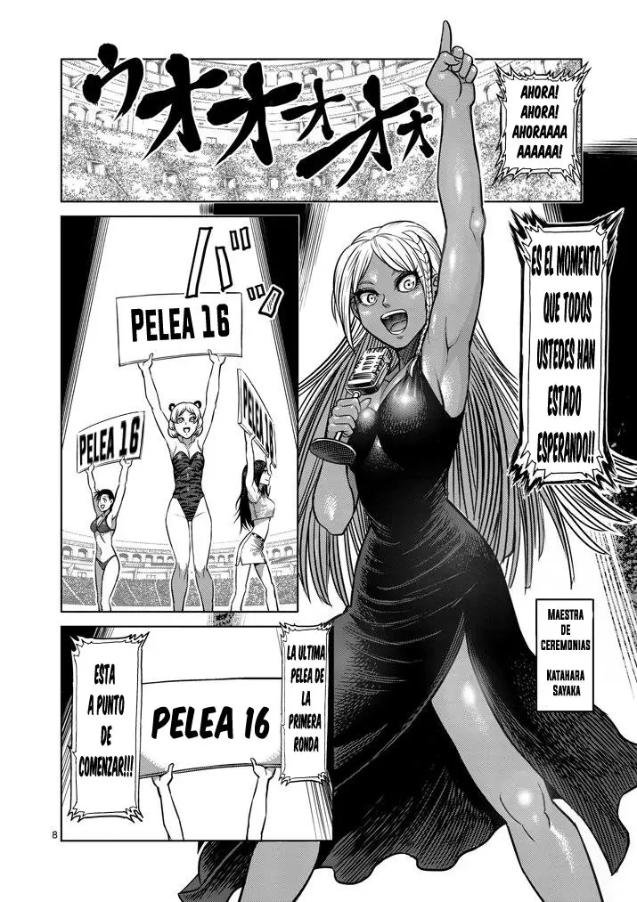 Kengan Asura capítulo 110 página 9