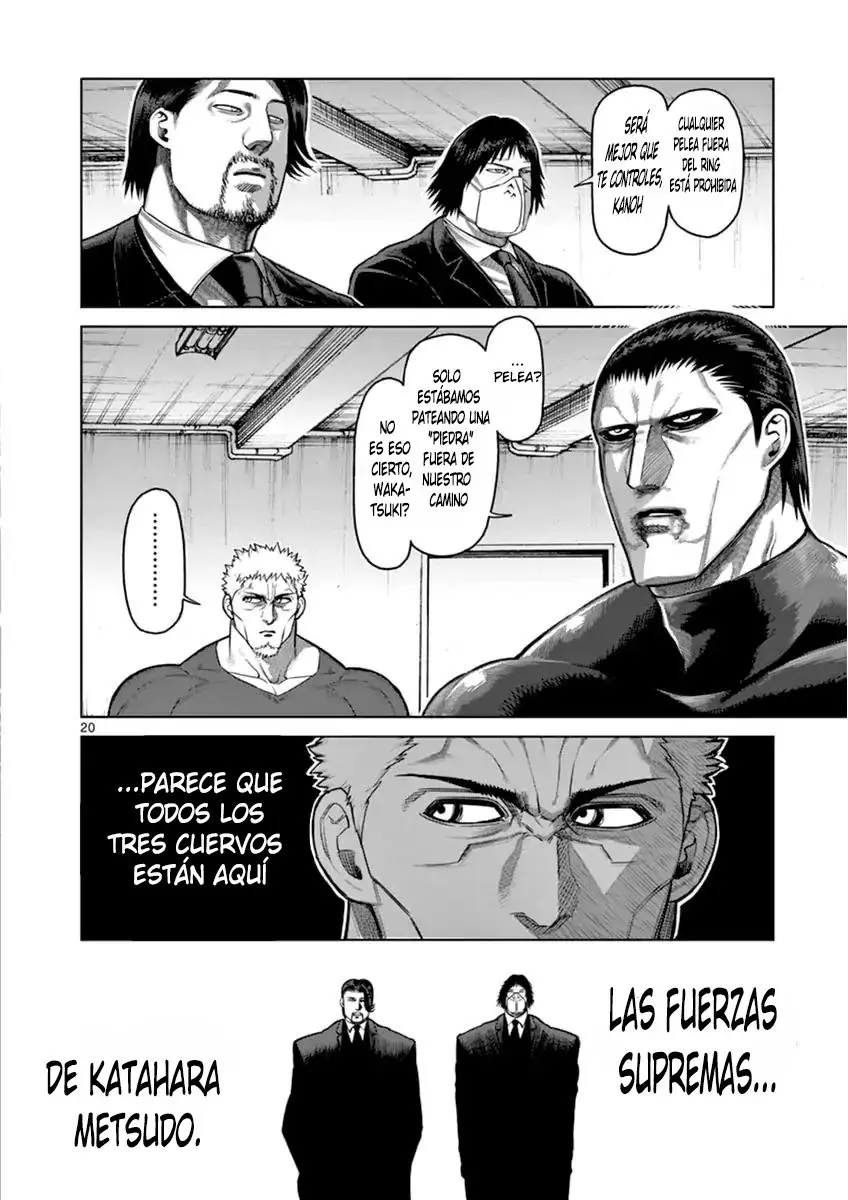 Kengan Asura capítulo 116 página 20
