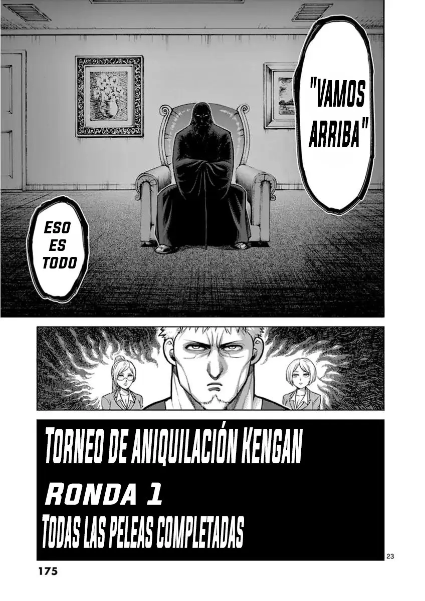 Kengan Asura capítulo 116 página 23
