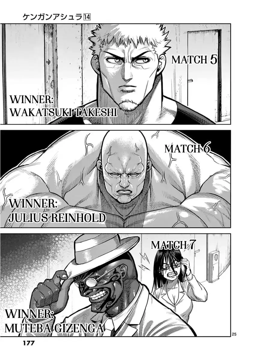 Kengan Asura capítulo 116 página 25
