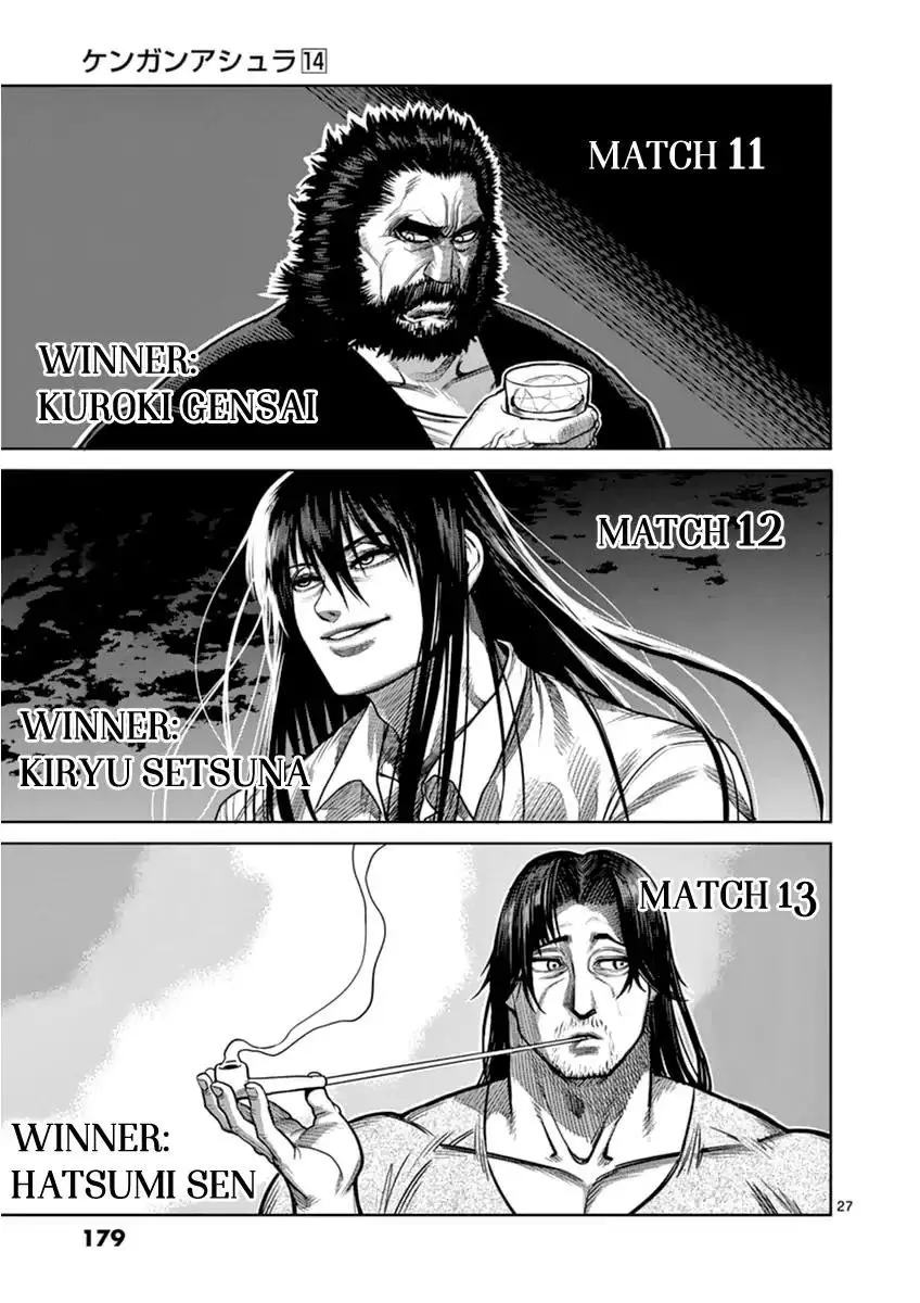 Kengan Asura capítulo 116 página 27