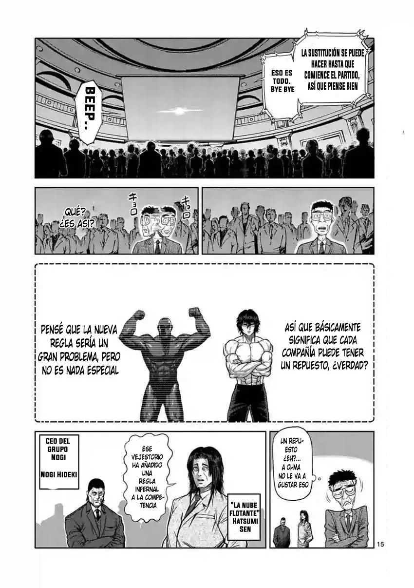 Kengan Asura capítulo 117 página 17
