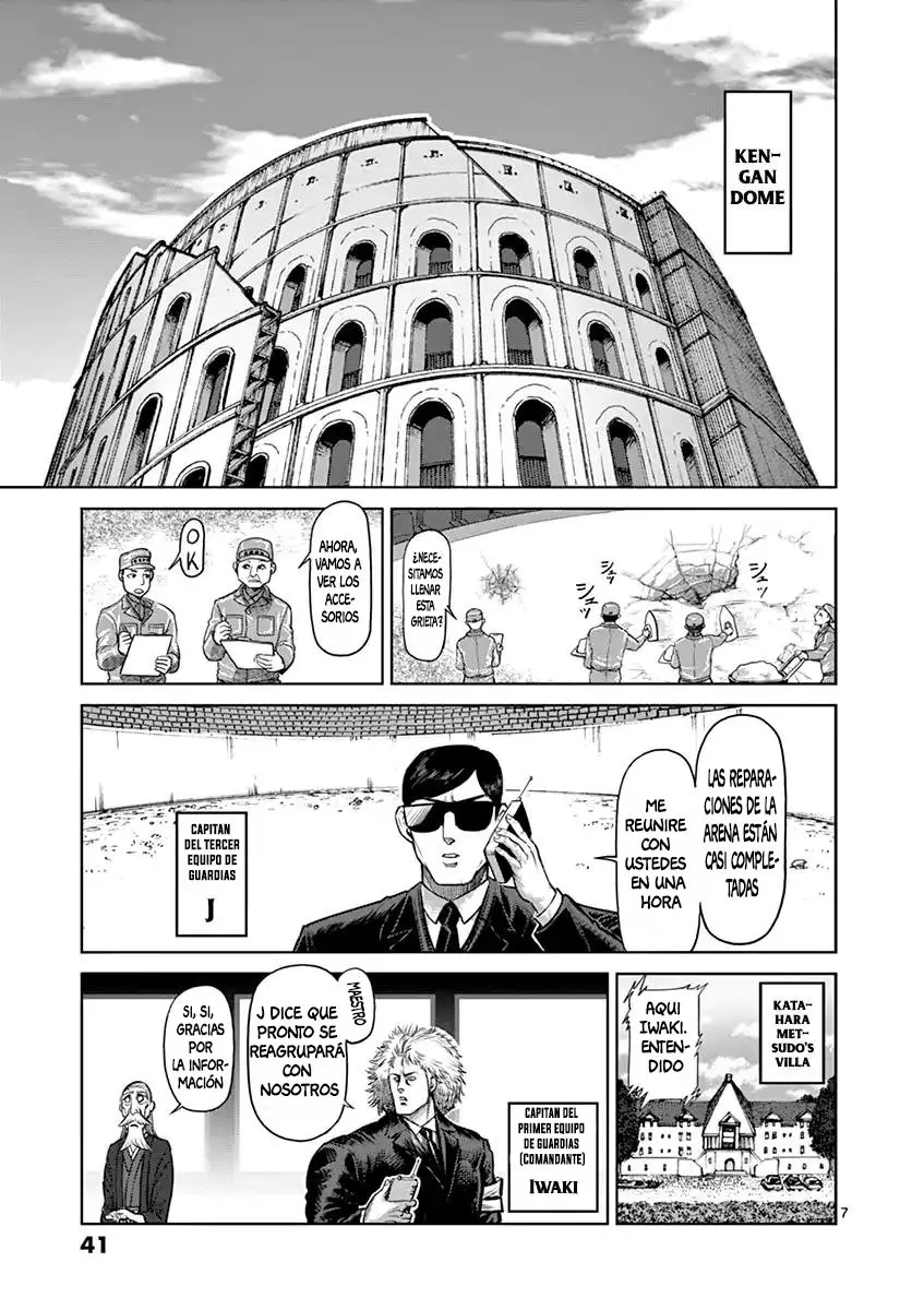 Kengan Asura capítulo 118 página 8