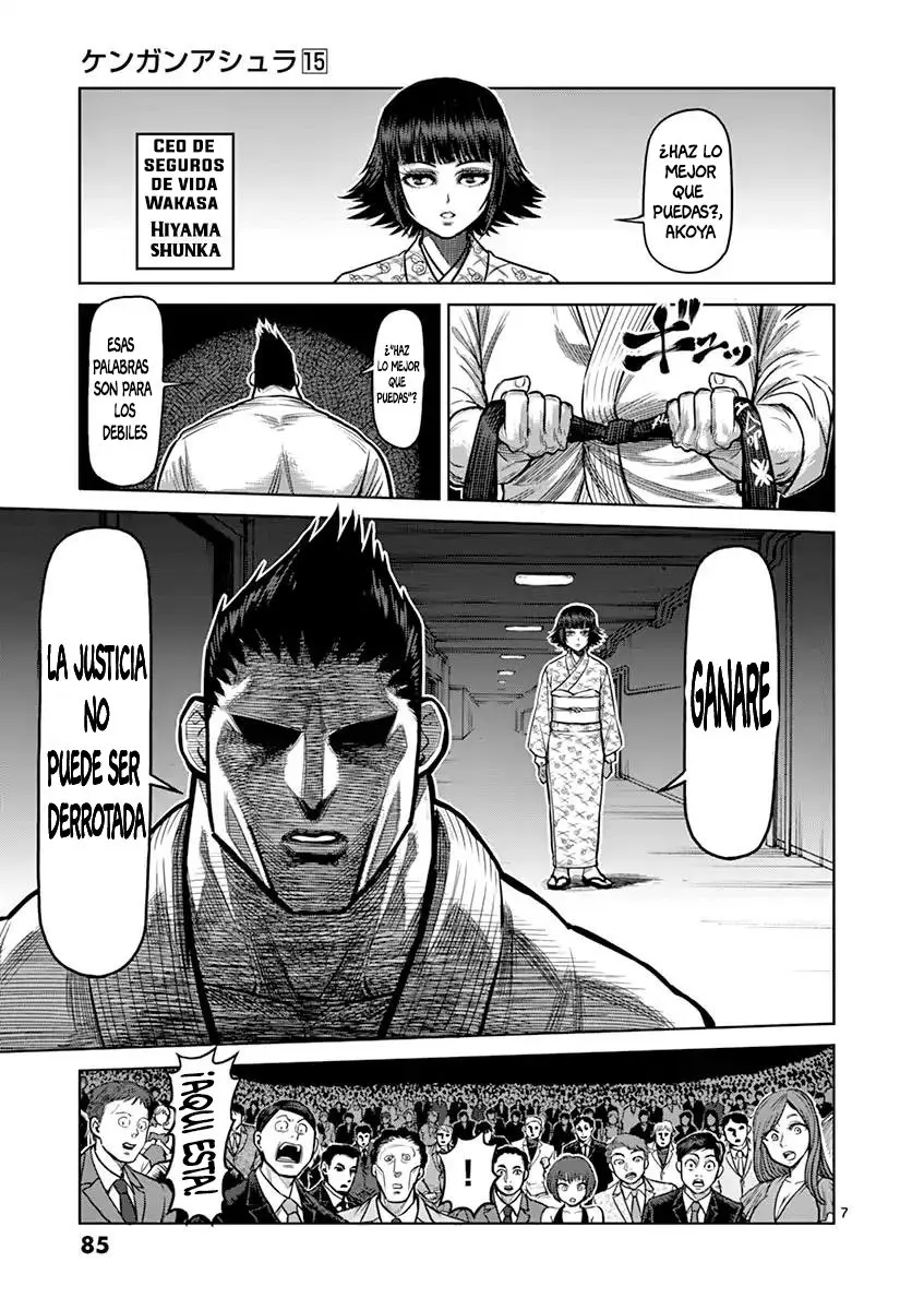 Kengan Asura capítulo 120 página 8