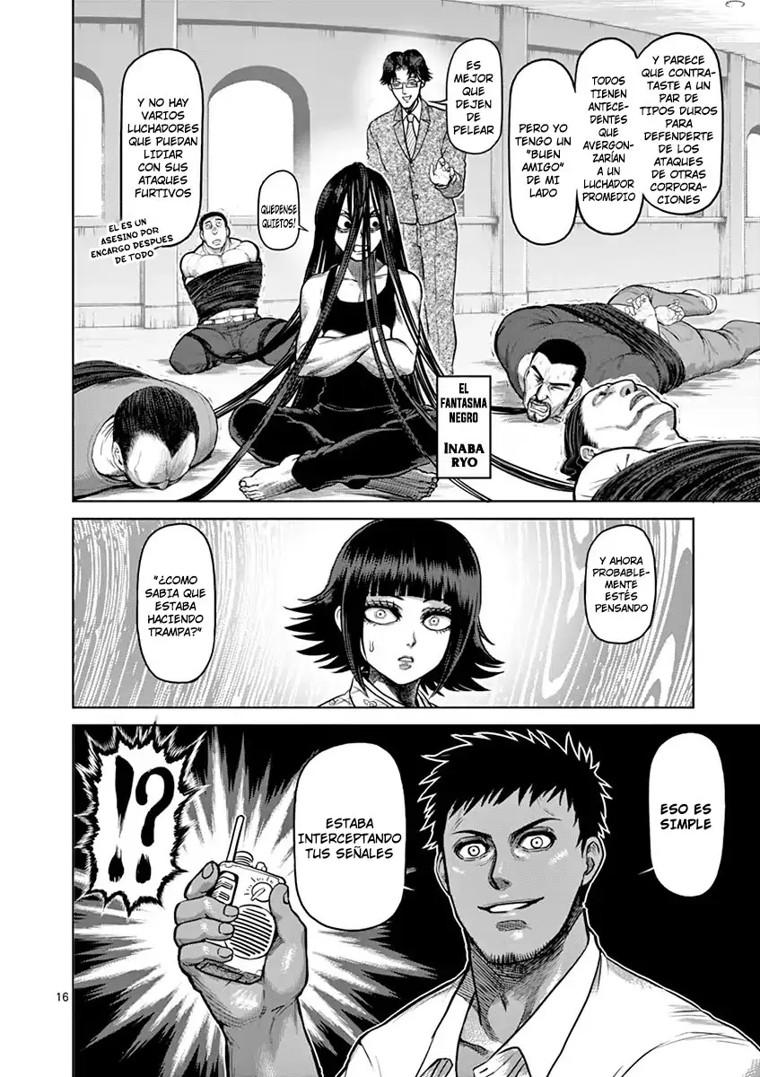 Kengan Asura capítulo 122 página 17