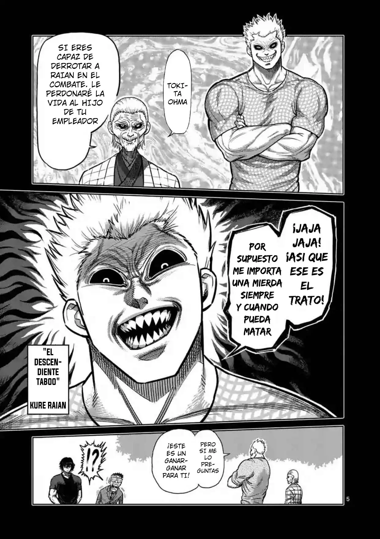 Kengan Asura capítulo 128 página 6
