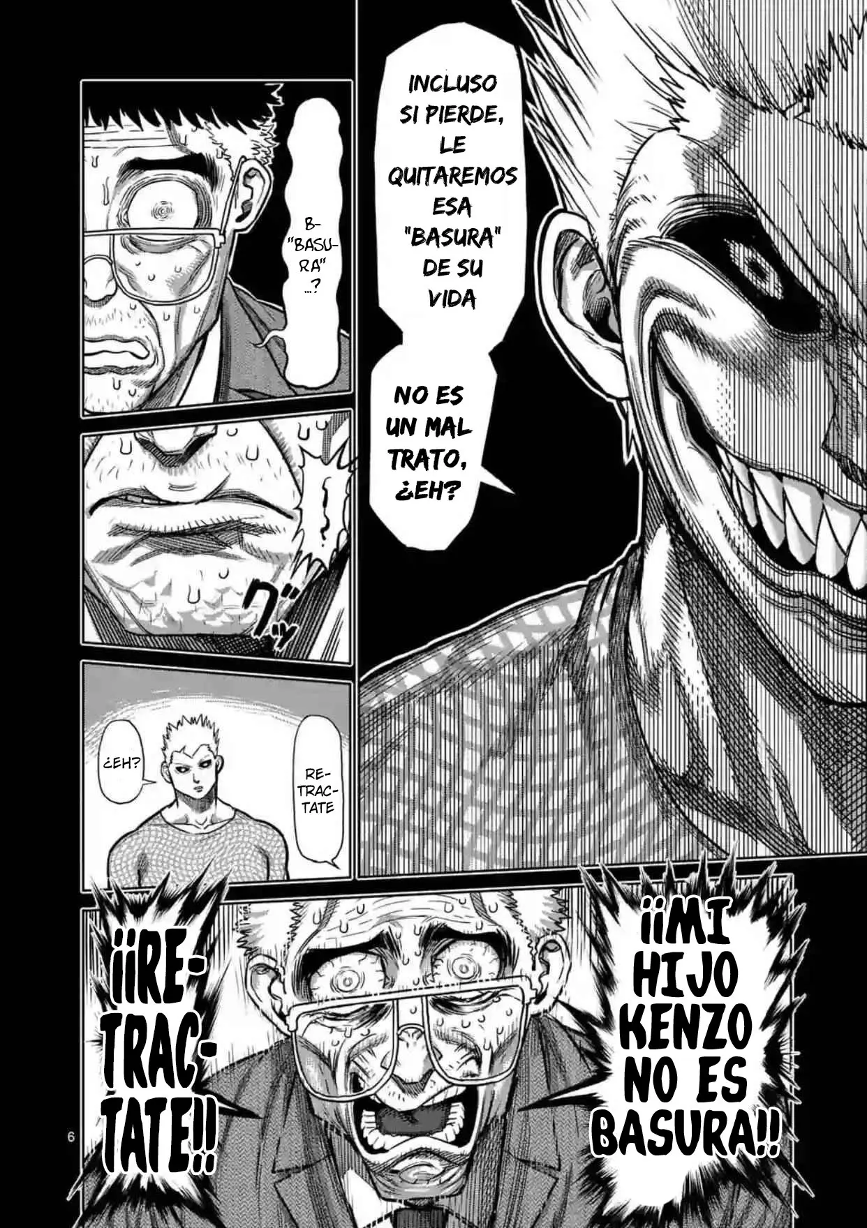 Kengan Asura capítulo 128 página 7
