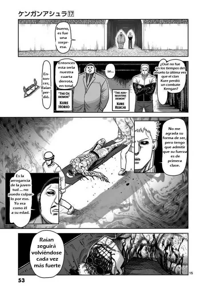 Kengan Asura capítulo 136 página 16