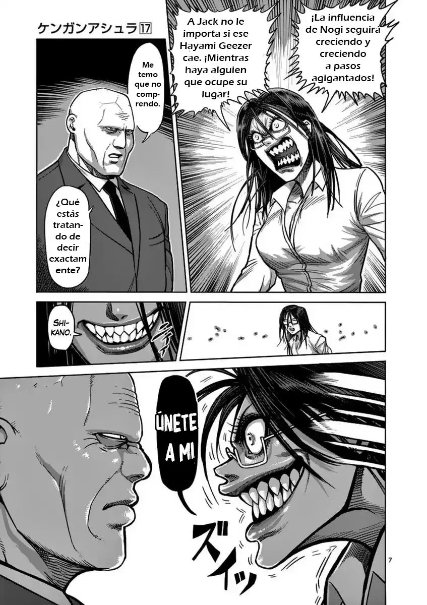 Kengan Asura capítulo 141 página 8