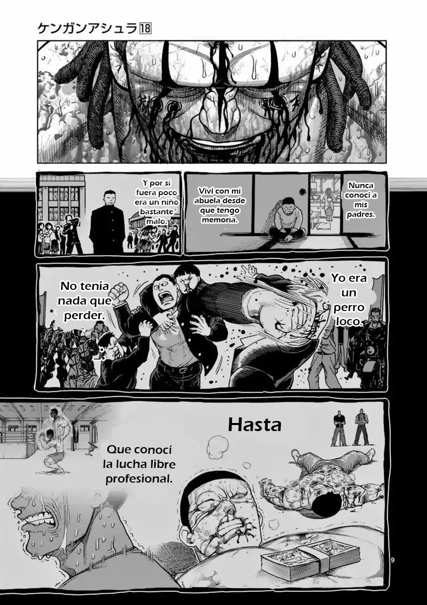 Kengan Asura capítulo 146 página 10