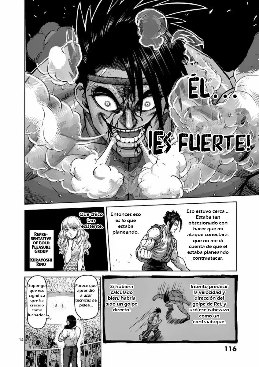 Kengan Asura capítulo 149 página 15