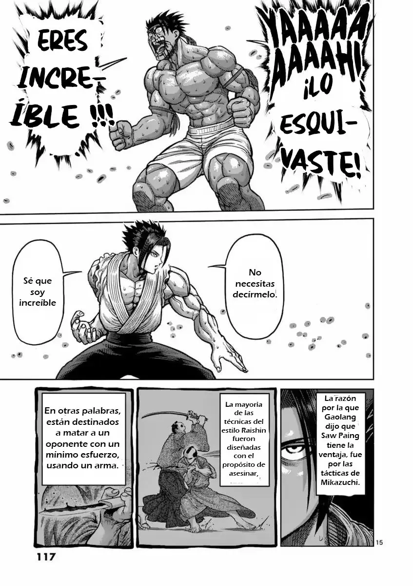 Kengan Asura capítulo 149 página 16