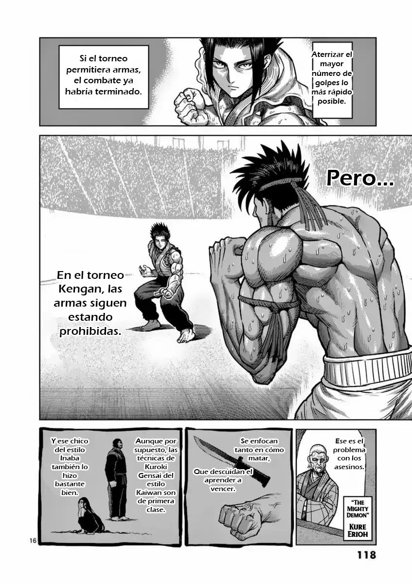 Kengan Asura capítulo 149 página 17