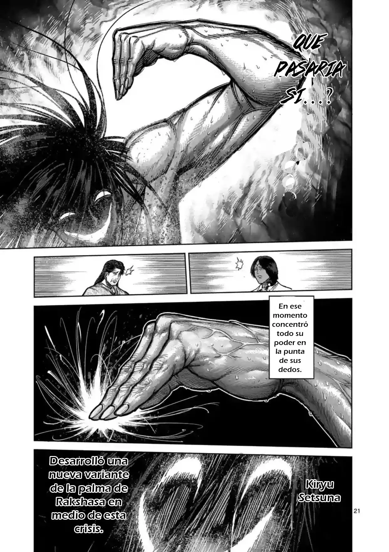 Kengan Asura capítulo 157 página 22