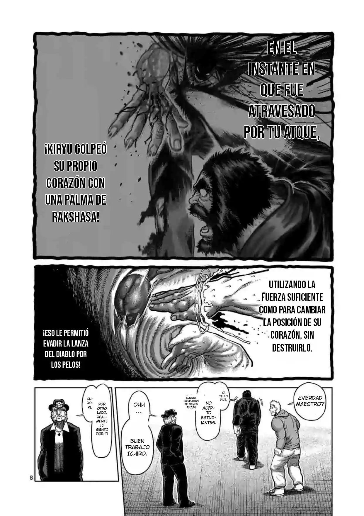 Kengan Asura capítulo 158 página 9
