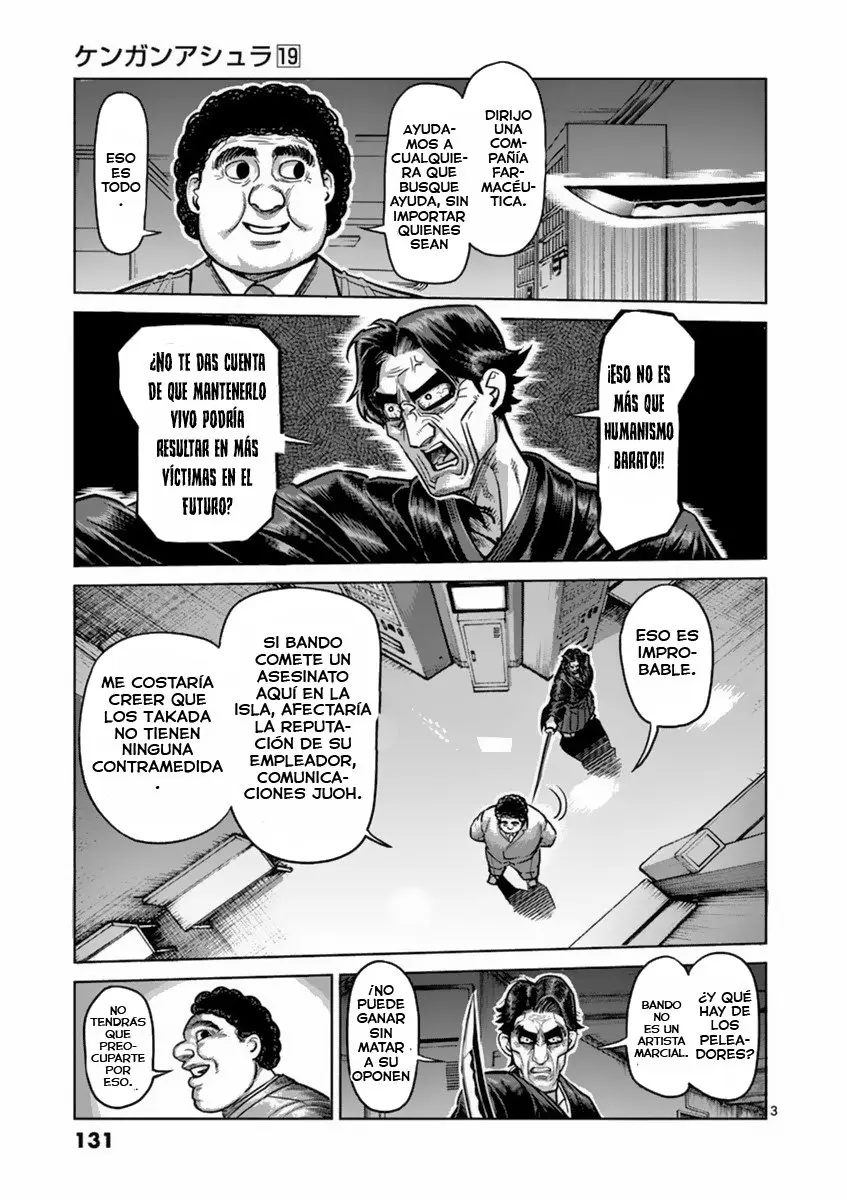 Kengan Asura capítulo 160 página 4