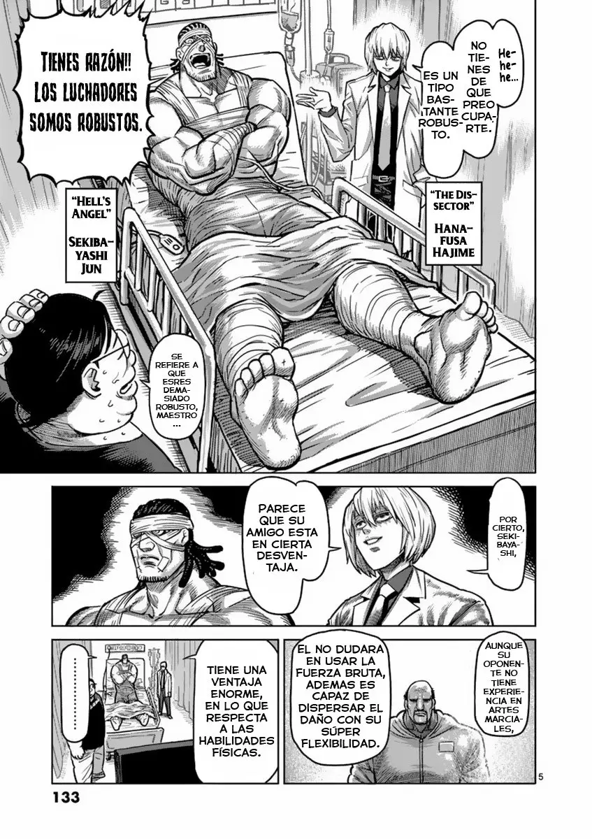 Kengan Asura capítulo 160 página 6