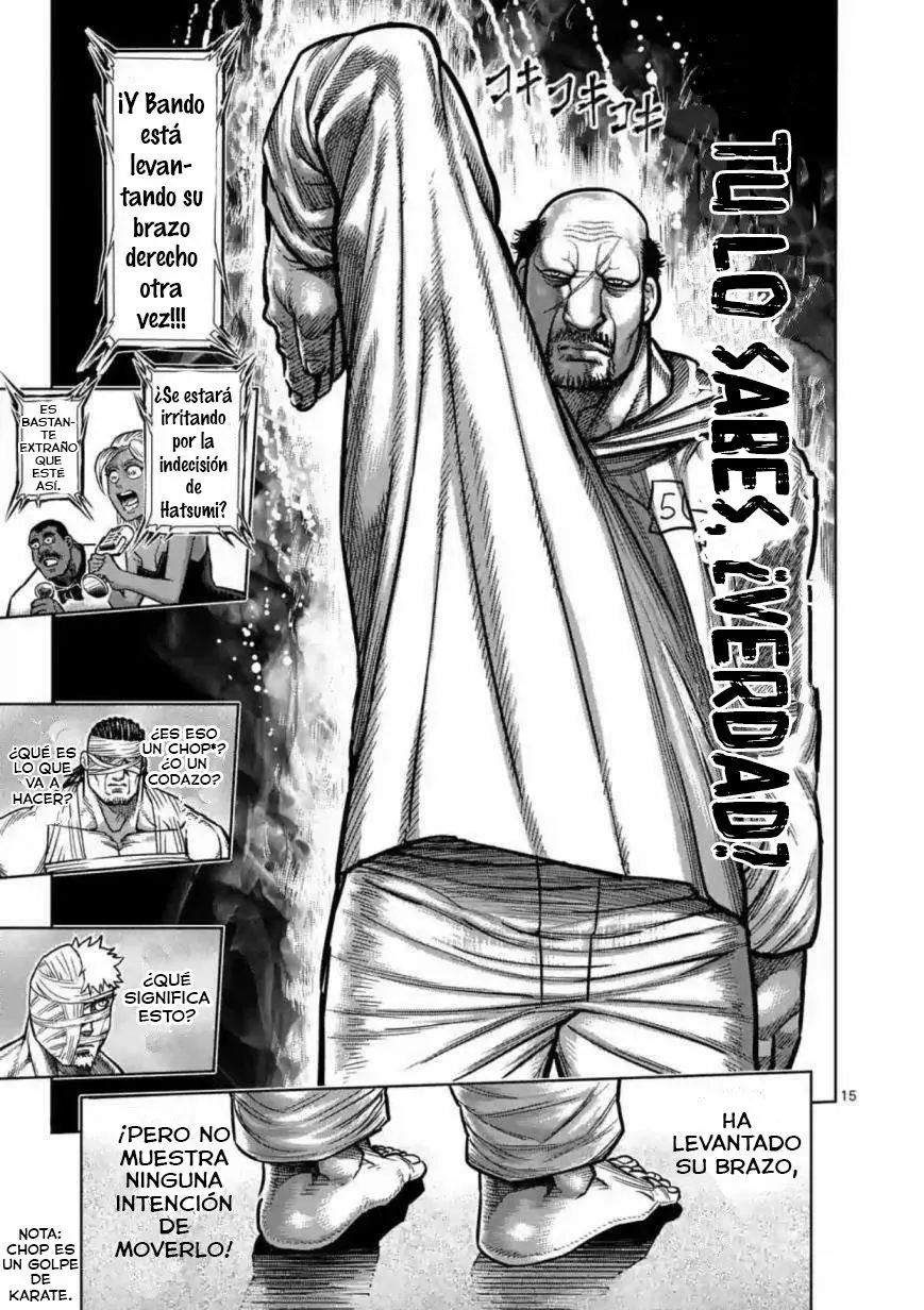 Kengan Asura capítulo 160 página 16