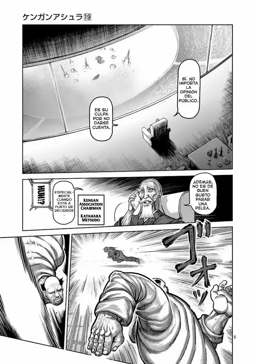 Kengan Asura capítulo 162 página 6