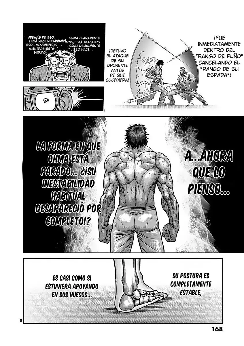 Kengan Asura capítulo 179 página 8