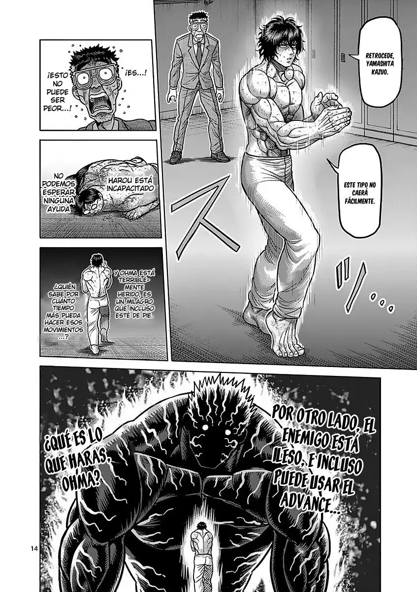 Kengan Asura capítulo 179 página 14
