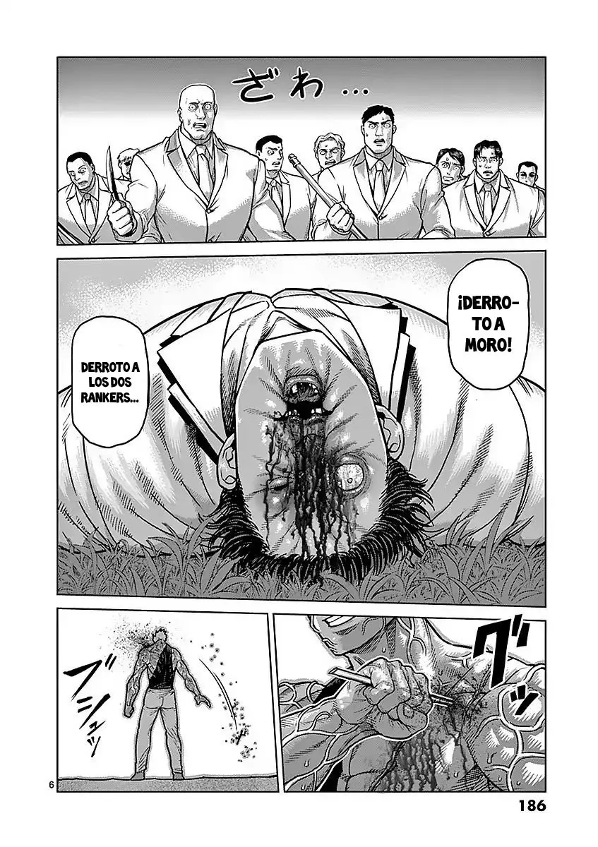 Kengan Asura capítulo 180 página 6