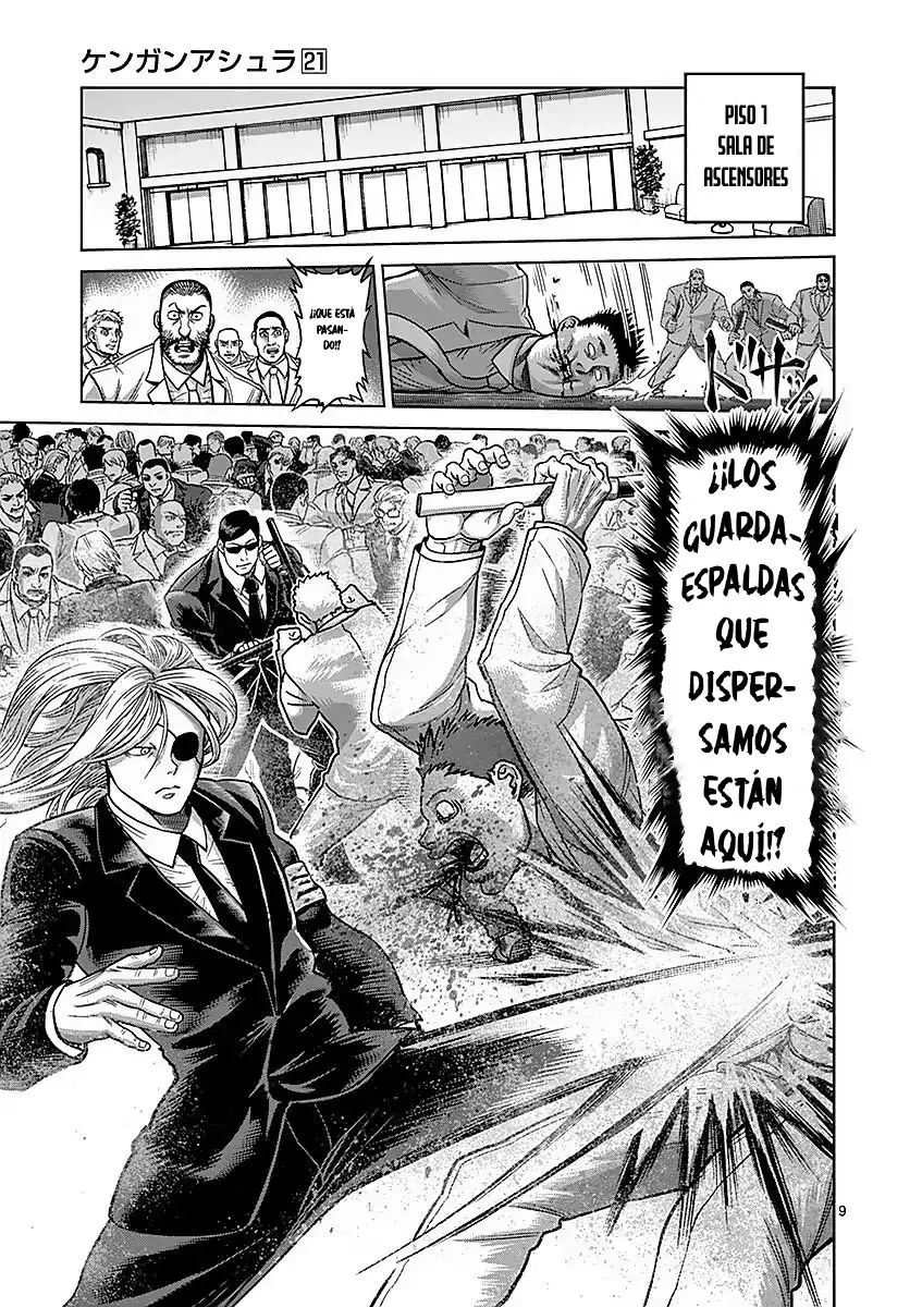 Kengan Asura capítulo 180 página 9