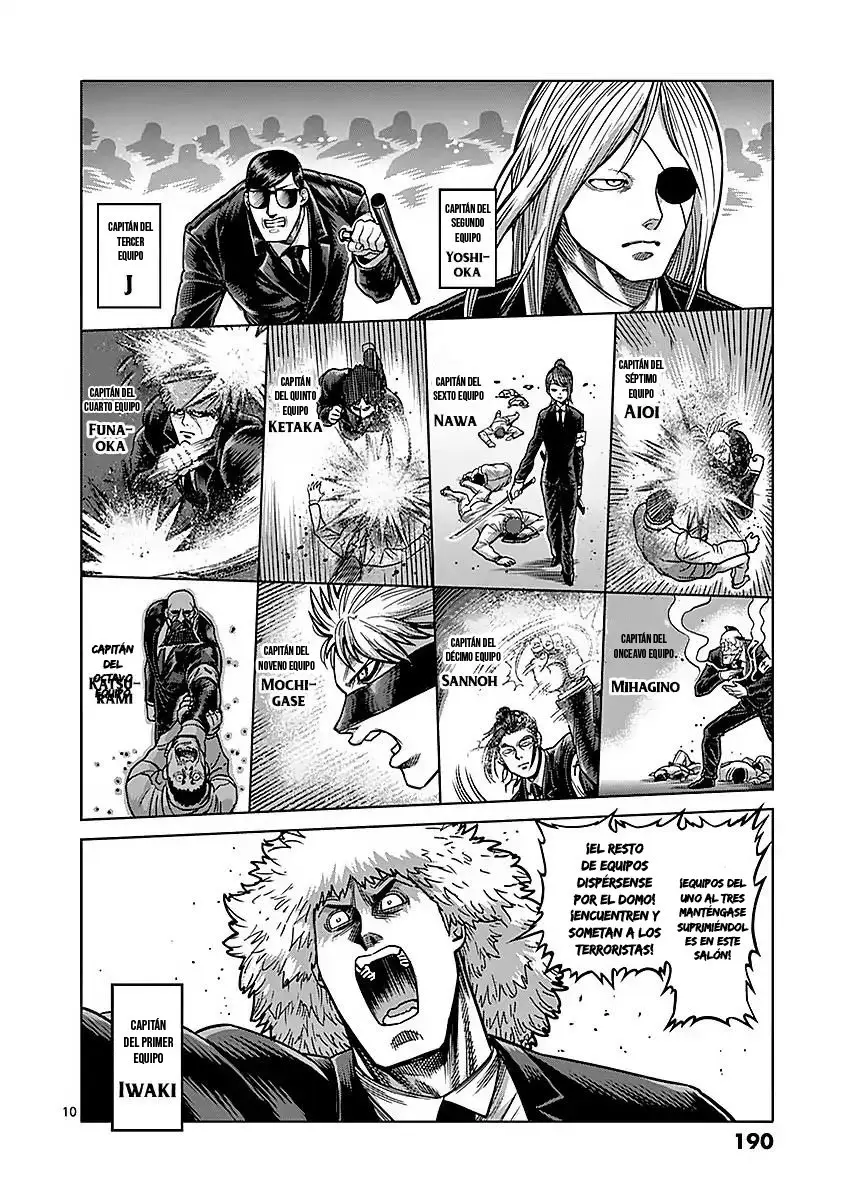 Kengan Asura capítulo 180 página 10