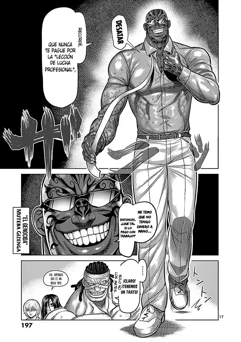 Kengan Asura capítulo 180 página 17