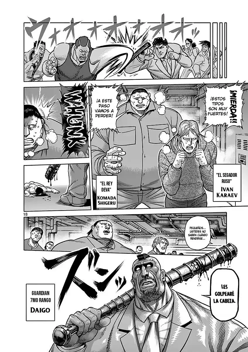 Kengan Asura capítulo 180 página 18