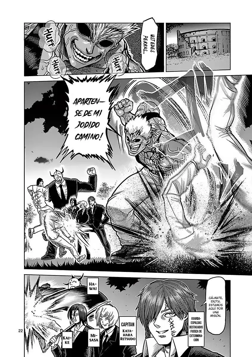Kengan Asura capítulo 180 página 22