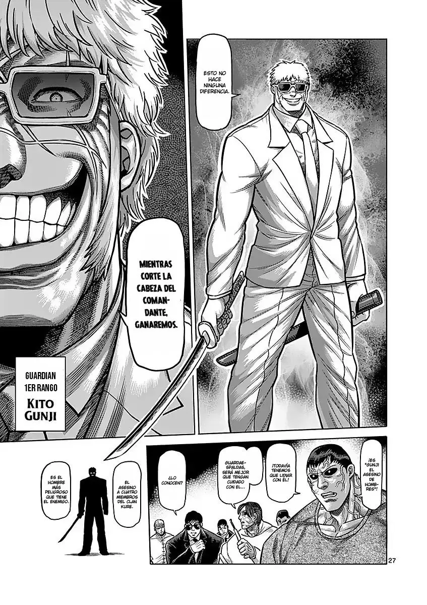 Kengan Asura capítulo 180 página 27