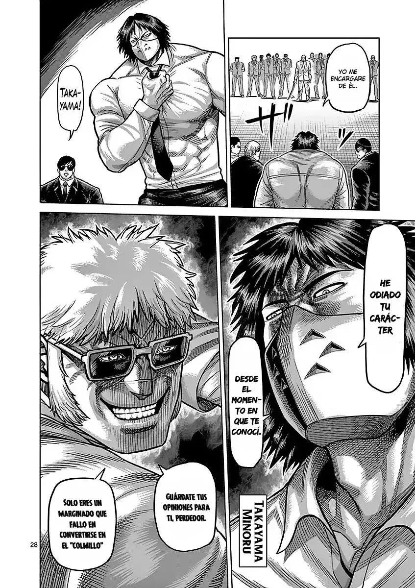 Kengan Asura capítulo 180 página 28