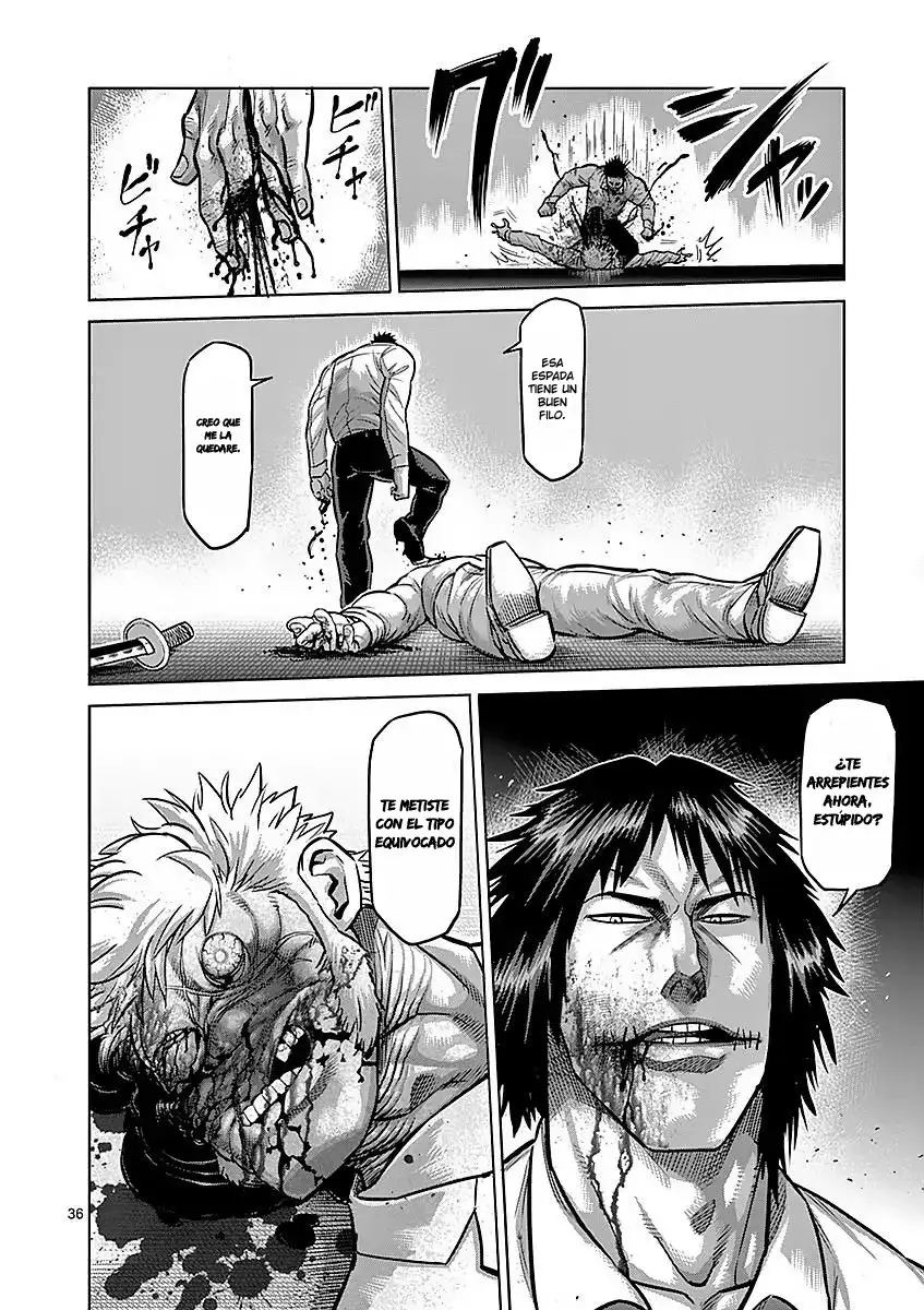 Kengan Asura capítulo 180 página 36