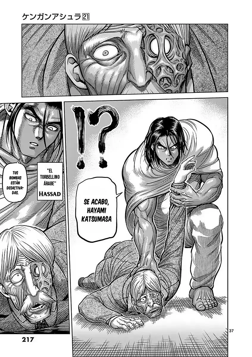 Kengan Asura capítulo 180 página 37