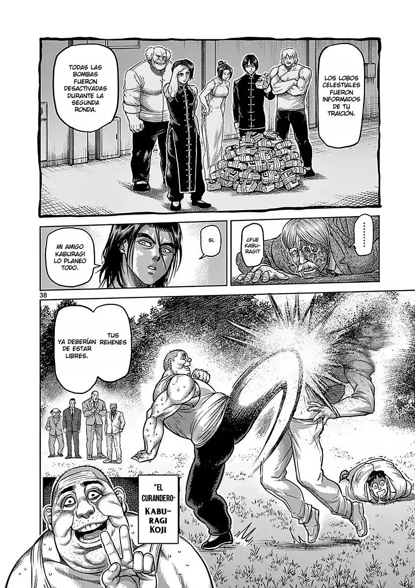 Kengan Asura capítulo 180 página 38