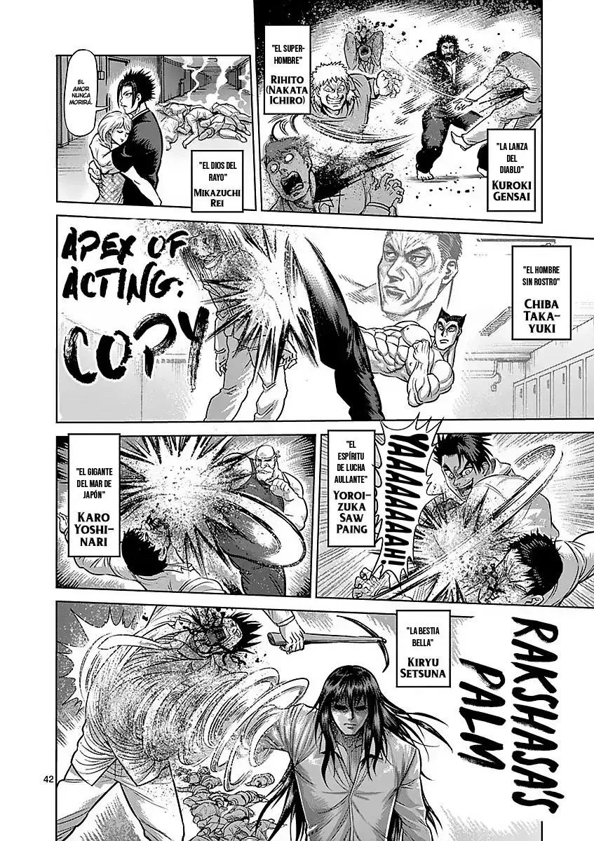 Kengan Asura capítulo 180 página 42