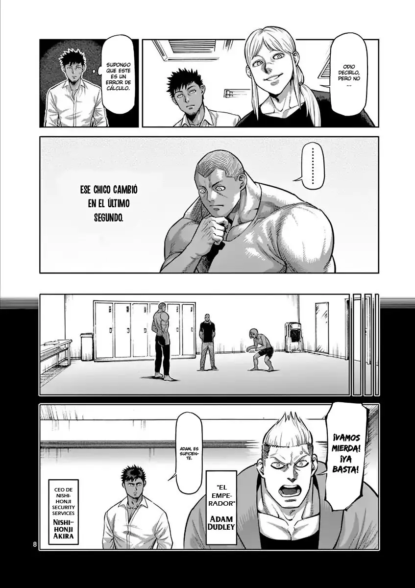 Kengan Asura capítulo 183 página 8
