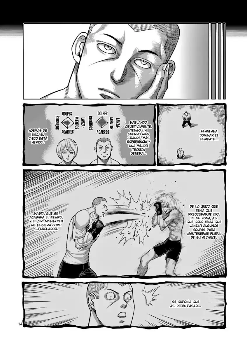 Kengan Asura capítulo 183 página 14