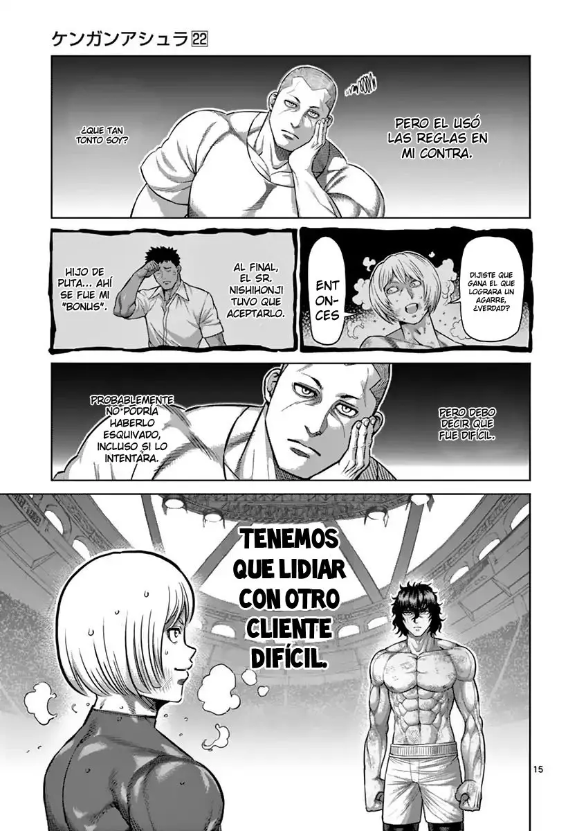Kengan Asura capítulo 183 página 15