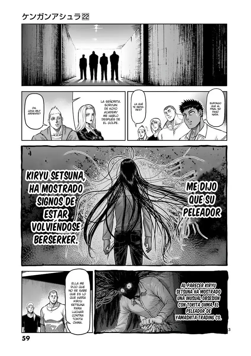 Kengan Asura capítulo 184 página 3