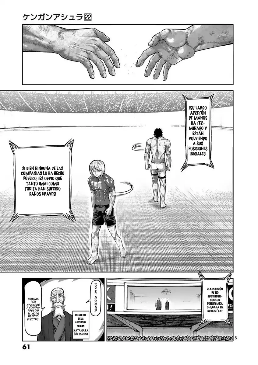 Kengan Asura capítulo 184 página 5