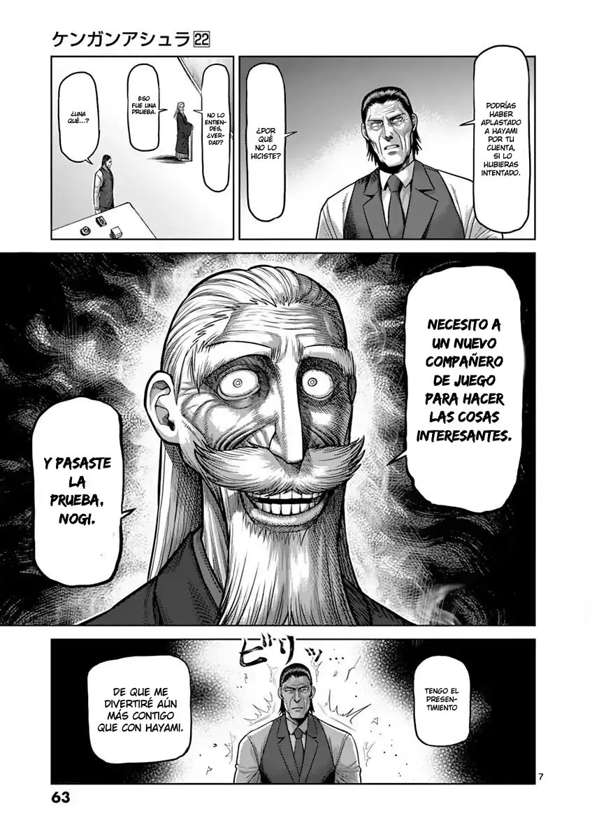 Kengan Asura capítulo 184 página 7