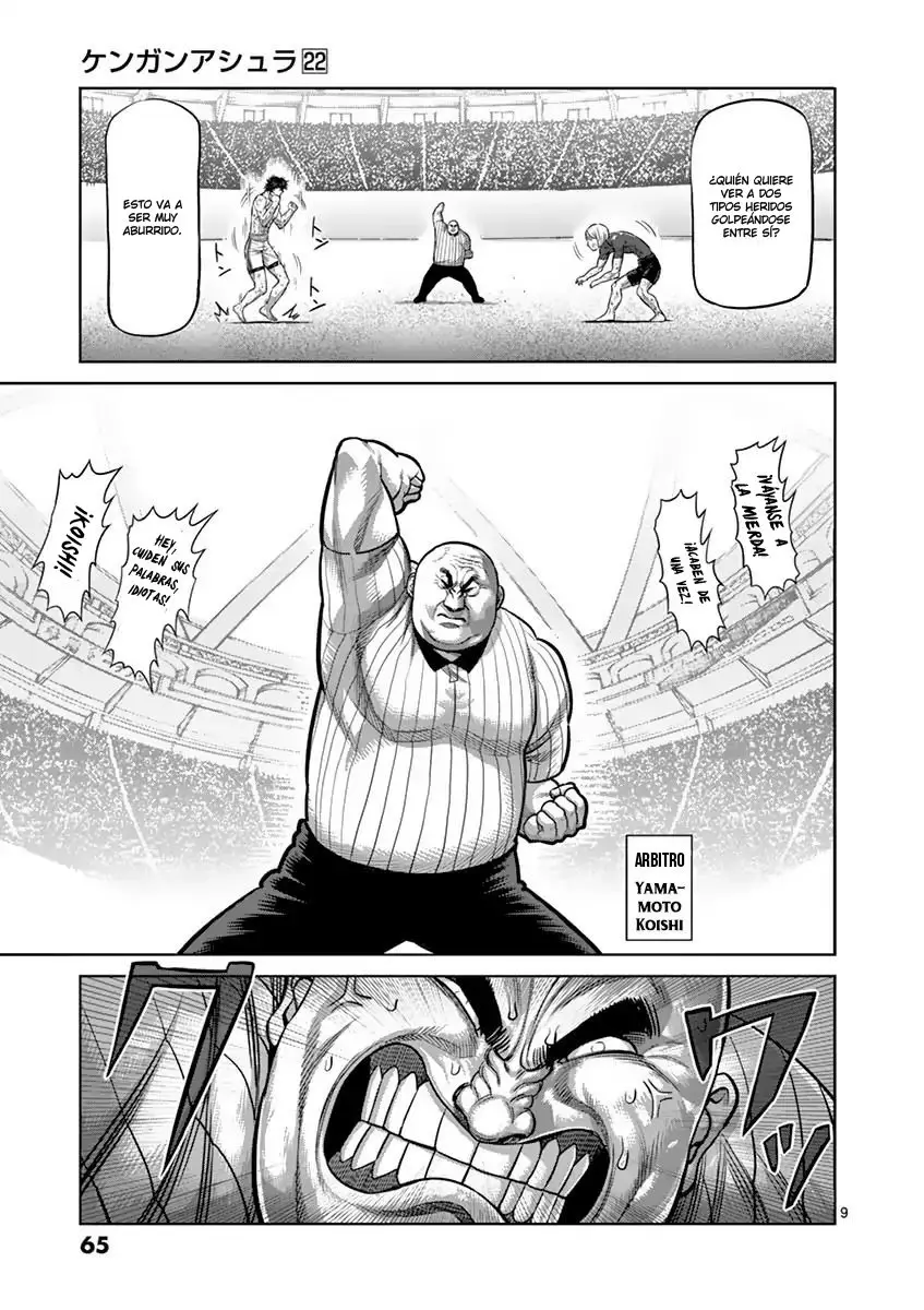 Kengan Asura capítulo 184 página 9