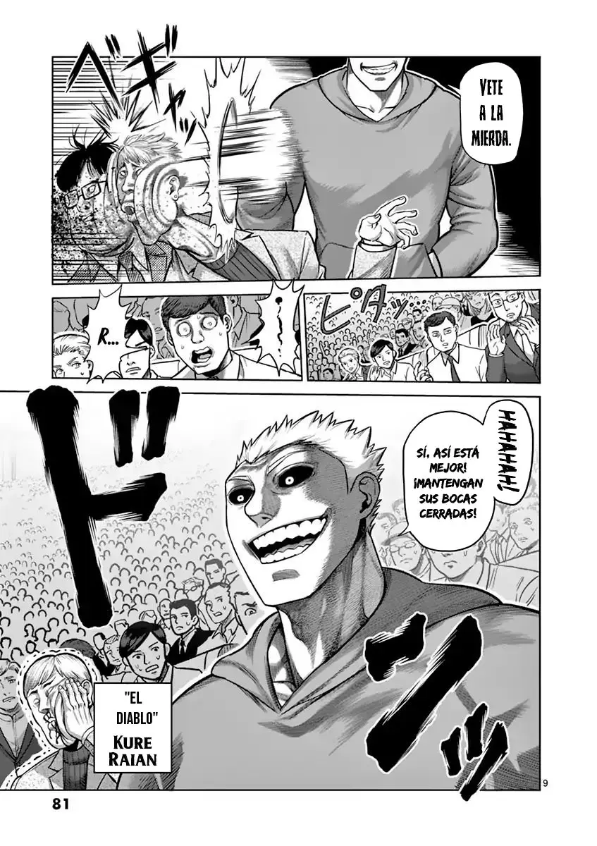 Kengan Asura capítulo 185 página 9